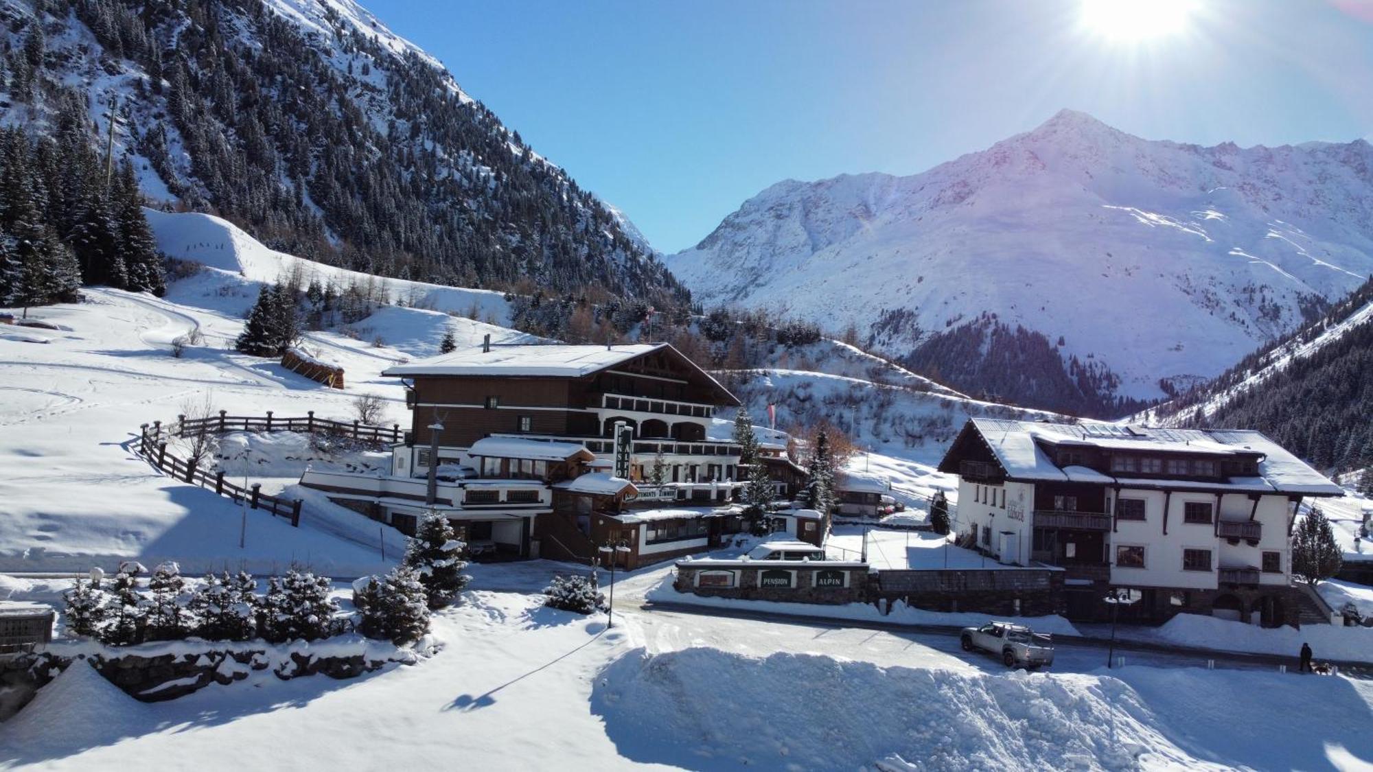 Pension Alpin Мандарфен Экстерьер фото