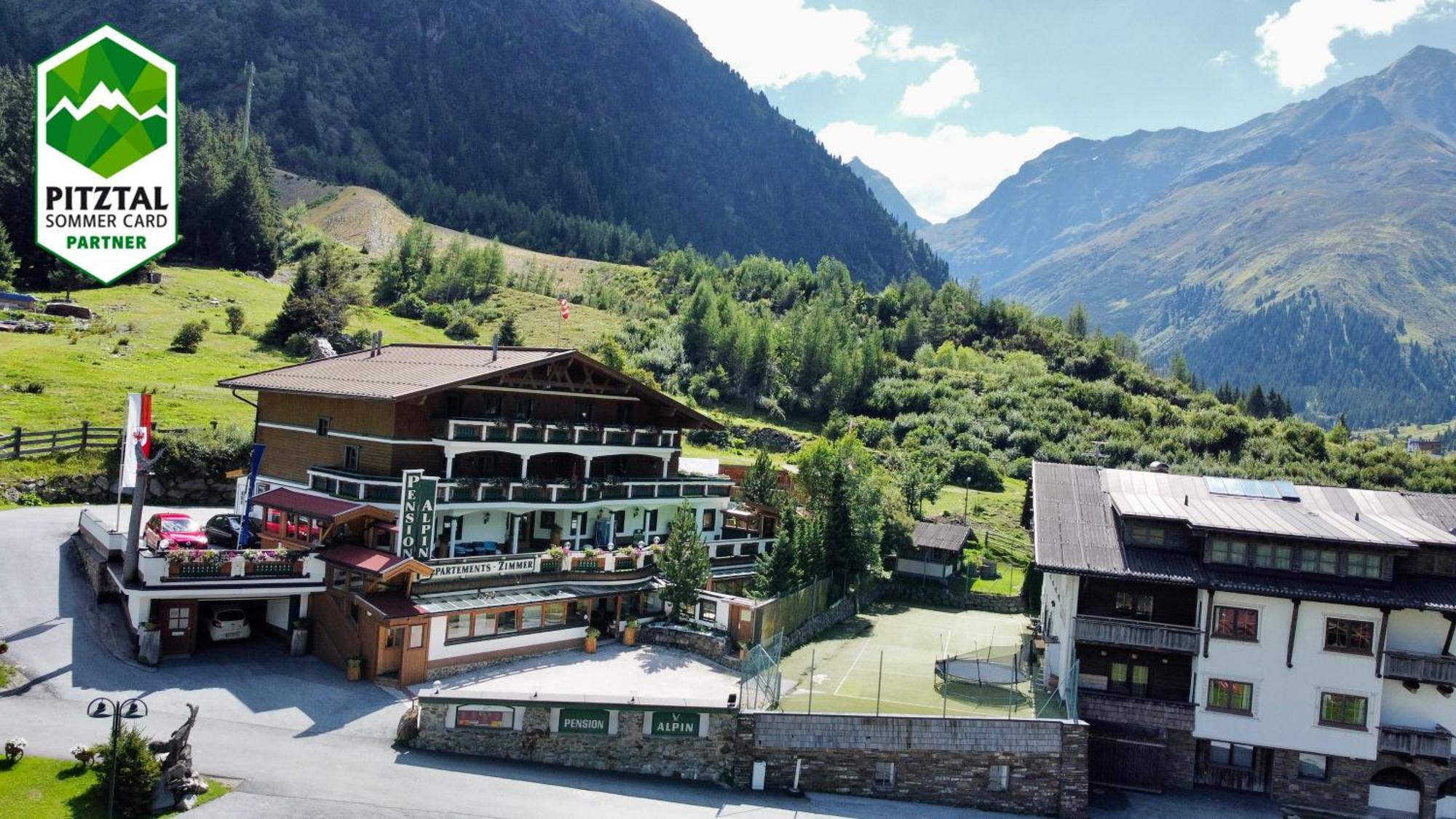 Pension Alpin Мандарфен Экстерьер фото